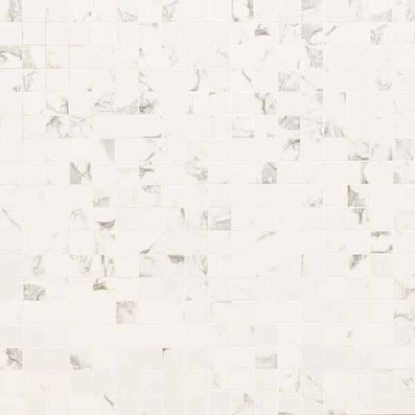 Msi Statuario SAMPLE Matte Porcelain Mesh-Mounted Mosaic Floor And Wall Tile ZOR-PT-0146-SAM - main